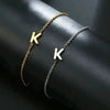 ARMBAND MIT BUCHSTABEN GOLD SILBER KLASSISCH, ELEGANTES SCHMUCKSTÜCK FÜR DAMEN UND HERREN - Königlicher Siegelring