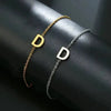 ARMBAND MIT BUCHSTABEN GOLD SILBER KLASSISCH, ELEGANTES SCHMUCKSTÜCK FÜR DAMEN UND HERREN - Königlicher Siegelring