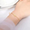 ARMBAND MIT BUCHSTABEN GOLD SILBER KLASSISCH, ELEGANTES SCHMUCKSTÜCK FÜR DAMEN UND HERREN - Königlicher Siegelring