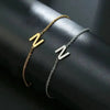 ARMBAND MIT BUCHSTABEN GOLD SILBER KLASSISCH, ELEGANTES SCHMUCKSTÜCK FÜR DAMEN UND HERREN - Königlicher Siegelring