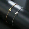 ARMBAND MIT BUCHSTABEN GOLD SILBER KLASSISCH, ELEGANTES SCHMUCKSTÜCK FÜR DAMEN UND HERREN - Königlicher Siegelring