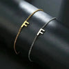 ARMBAND MIT BUCHSTABEN GOLD SILBER KLASSISCH, ELEGANTES SCHMUCKSTÜCK FÜR DAMEN UND HERREN - Königlicher Siegelring