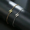 ARMBAND MIT BUCHSTABEN GOLD SILBER KLASSISCH, ELEGANTES SCHMUCKSTÜCK FÜR DAMEN UND HERREN - Königlicher Siegelring