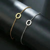 ARMBAND MIT BUCHSTABEN GOLD SILBER KLASSISCH, ELEGANTES SCHMUCKSTÜCK FÜR DAMEN UND HERREN - Königlicher Siegelring
