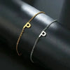 ARMBAND MIT BUCHSTABEN GOLD SILBER KLASSISCH, ELEGANTES SCHMUCKSTÜCK FÜR DAMEN UND HERREN - Königlicher Siegelring