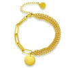 ARMBAND MIT BUCHSTABEN IN GOLD: IHR PERSÖNLICHER STIL - Königlicher Siegelring