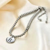 ARMBAND MIT BUCHSTABEN PERSONALISIERTE - DAS PERFEKTE GESCHENK FÜR DEN JAHRESTAG - Königlicher Siegelring