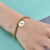 ARMBAND MIT BUCHSTABEN PERSONALISIERTE - DAS PERFEKTE GESCHENK FÜR DEN JAHRESTAG - Königlicher Siegelring