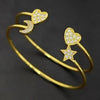 ARMBAND MIT BUCHSTABEN UND SYMBOLEN FÜR FRAUEN UND MÄDCHEN - Königlicher Siegelring