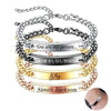 ARMBAND MIT NAMEN FÜR MANNER PERSONALISIERTE - GLIEDERKETTE SCHMUCKARMBAND - Königlicher Siegelring