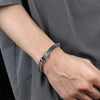 ARMBAND MIT NAMEN PERSONALISIERTES WUNSCHTEXT GRAVUR PAARE PLATTE - Königlicher Siegelring
