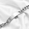 ARMBAND MIT NAMEN PERSONALISIERTES WUNSCHTEXT GRAVUR PAARE PLATTE - Königlicher Siegelring