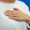 Diamantring mit Baguette und Viereck 0,20 Karat - Absolute Eleganz - Königlicher Siegelring