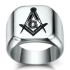 Freemason Masonic Ring - Königlicher Siegelring