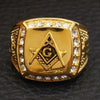 Freemason Masonic Ring - Königlicher Siegelring