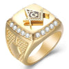 Freemason Masonic Ring - Königlicher Siegelring