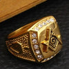 Freemason Masonic Ring - Königlicher Siegelring