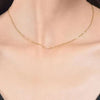 GOLDKETTE DAMEN 417 : ECHTES 10K MASSIVGOLD 0,6MM BOX KETTE AU417 GELBGOLD 10K HALSKETTE - Königlicher Siegelring