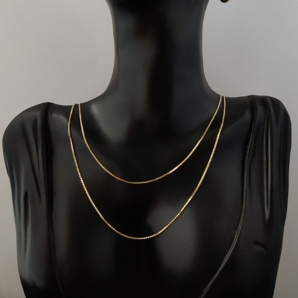 goldkette-damen-585-ohne-anhanger-massive-14-karat-gold-box-kette-halskette-echtes-massivgold-14k-halskette-zarte-elegante-geschichtete-gold-kette