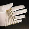 GOLDKETTE DAMEN HERREN ECHT 585 14 KARAT GOLD MASSIV GLIEDERKETTE - Königlicher Siegelring