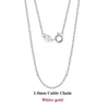 GOLDKETTE FÜR DAMEN - 417ER GOLD OHNE ANHÄNGER - VERFÜHRERISCHE - Königlicher Siegelring