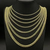 GOLDKETTE HERREN DAMEN MIAMI KUBANISCHE GLIEDERKETTE, ECHT 10 KARAT GOLD GELB MASSIV - Königlicher Siegelring