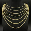 GOLDKETTE HERREN DAMEN SEILKETTE 585 ECHT 14 KARAT GOLD GELB MASSIV - Königlicher Siegelring