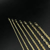 GOLDKETTE HERREN DAMEN SEILKETTE 585 ECHT 14 KARAT GOLD GELB MASSIV - Königlicher Siegelring