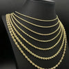 GOLDKETTE HERREN DAMEN SEILKETTE 585 ECHT 14 KARAT GOLD GELB MASSIV - Königlicher Siegelring