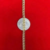 GOLDKETTE HERREN UND DAMEN MIAMI CUBAN LINK KETTE 4.5MM ECHTE 10K GOLD 417 (HALSKETTE UND ARMBAND) - Königlicher Siegelring
