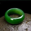 JADE RING FÜR DAMEN UND HERREN - Königlicher Siegelring