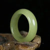 JADE RING FÜR DAMEN UND HERREN - Königlicher Siegelring