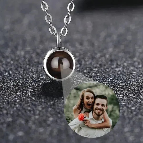 KETTE MIT BILD IM STEIN FÜR MÄNNER - Königlicher Siegelring
