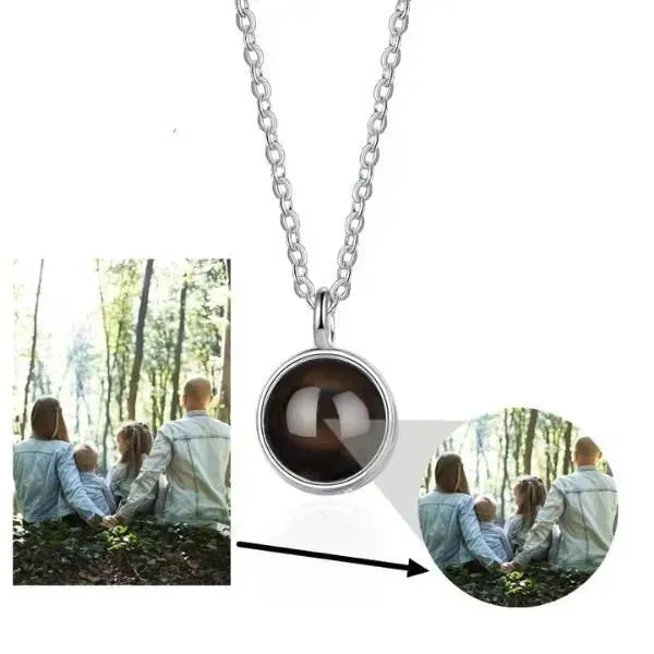 KETTE MIT BILD IM STEIN FÜR MÄNNER - Königlicher Siegelring