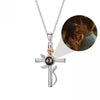 KETTE MIT BILD IM STEIN - KETTE MIT KREUZ - Königlicher Siegelring