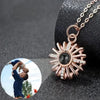 KETTE MIT BILD IM STEIN - PERSONALISIERTE ECHT SILBER HALSKETTE FÜR DAMEN UND HERREN - Königlicher Siegelring