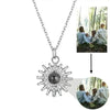 KETTE MIT BILD IM STEIN - PERSONALISIERTE ECHT SILBER HALSKETTE FÜR DAMEN UND HERREN - Königlicher Siegelring
