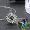 KETTE MIT BILD IM STEIN - PERSONALISIERTE ECHT SILBER HALSKETTE FÜR DAMEN UND HERREN - Königlicher Siegelring