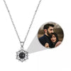 KETTE MIT BILD - PERSONALISIERTEN 925 SILBER - Königlicher Siegelring