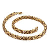 Königsketten für Herren – Silber, Gold & Schwarz | 4 mm bis 8 mm - Königlicher Siegelring