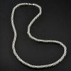 KÖNIGSKETTE SILBER HERREN 5MM BALI BYZANTINISCHE HALSKETTE - Königlicher Siegelring