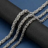 KÖNIGSKETTE SILBER HERREN 6MM 7MM 8MM - EXKLUSIVE HALSKETTE FÜR STILBEWUSSTE MÄNNER - Königlicher Siegelring