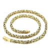 KÖNIGSKETTE SILBER HERREN 6MM ( GOLD-SCHWARZ-ANTIC ) - Königlicher Siegelring