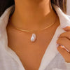 PERLENKETTE DAMEN - IMITATIONS PERLEN - KETTE MIT PERLE - Königlicher Siegelring
