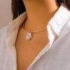 PERLENKETTE DAMEN - IMITATIONS PERLEN - KETTE MIT PERLE - Königlicher Siegelring