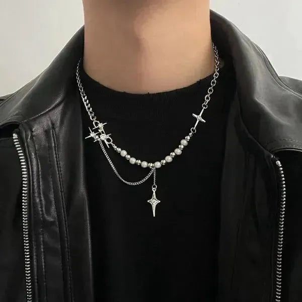 PERLENKETTE HERREN DAMEN BTS ZIRKON : SCHMUCK MIT STIL - Königlicher Siegelring