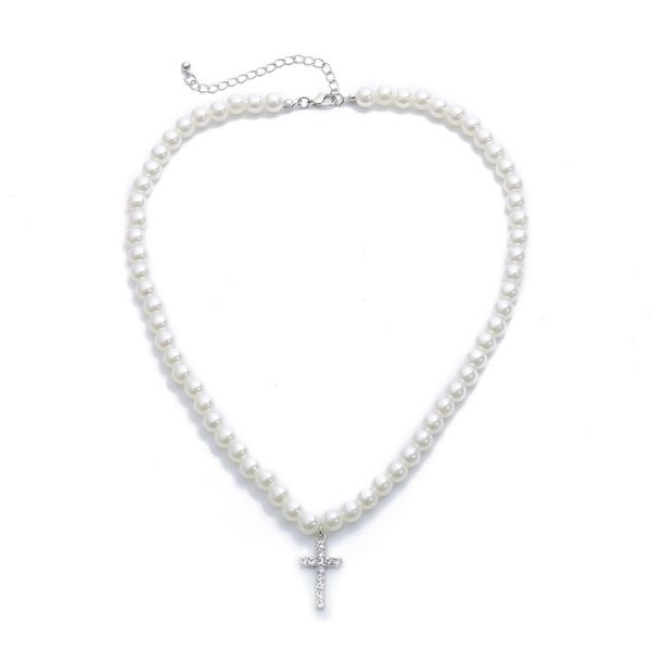 perlenkette-herren-weiss-diamant-kreuz-trend-halskette