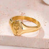 PINKY RING HERREN - Königlicher Siegelring
