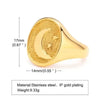 PINKY RING HERREN - Königlicher Siegelring