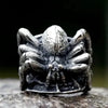 SIEGELRING AUS EDELSTAHL IN FORM EINES 3D-SPIDERS - GOTHIC - Königlicher Siegelring